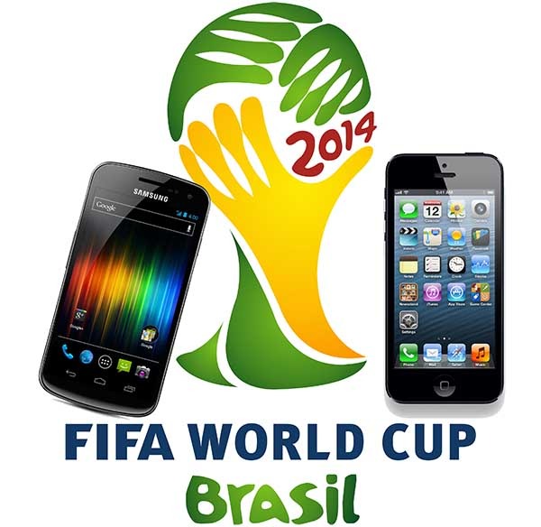 Sigue la Copa de Fútbol Brasil 2014 desde tu smartphone o tablet