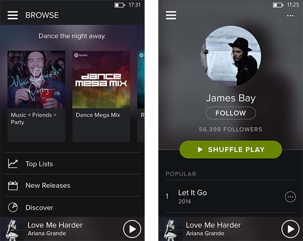 Spotify para Windows Phone se actualiza