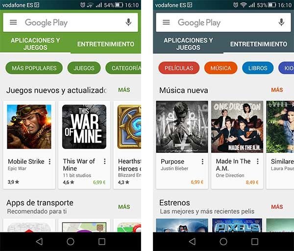 Google Play presenta la lista de los contenidos más populares de 2017