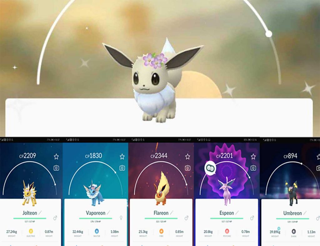 Cómo evolucionar a Eevee en Pokémon GO