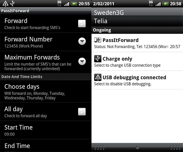 PassItForward, desví­a los mensajes de tu móvil Android a otro cualquiera con esta aplicación