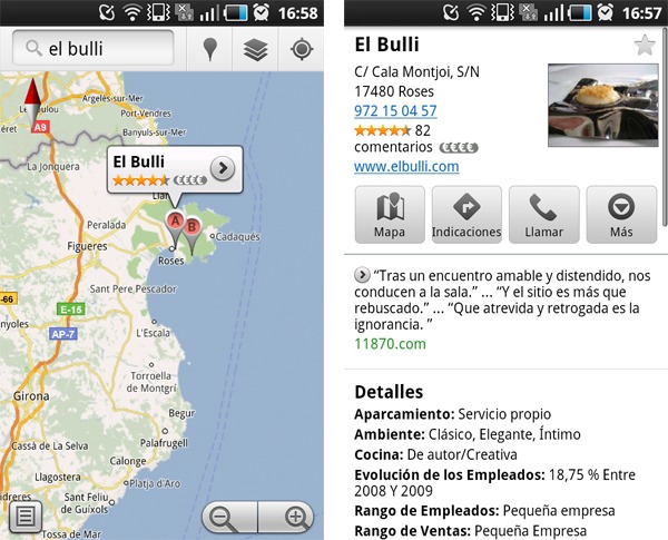 Google Maps 5.6.0, Google vuelve a actualizar su aplicación de mapas para móviles Android 2