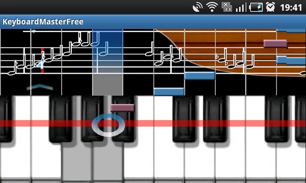 KeyboardMasterFree, juega y aprende a tocar canciones al piano con tu móvil Android 2