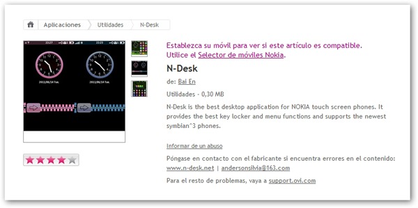 N-Desk, gestiona y personaliza los escritorios y el bloqueo de tu móvil Nokia con esta aplicación 1