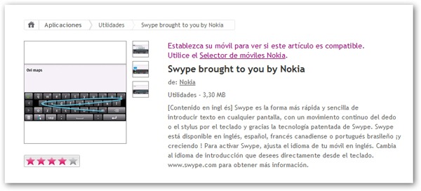 Swype brought to you by Nokia, el sistema de escritura Swype ahora también para Nokia 1