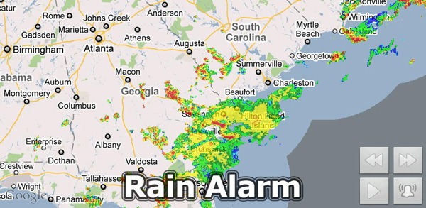 Alarma de Lluvia, recibe alertas de lluvia en tu móvil Android y iPhone con esta aplicación 1