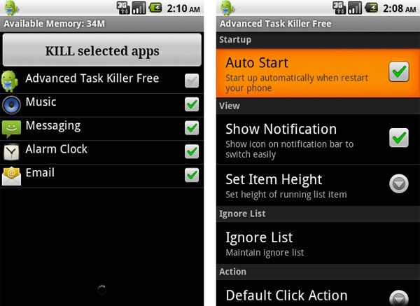 Advanced Task Killer, controla todos los procesos de tu móvil Android con esta aplicación 2