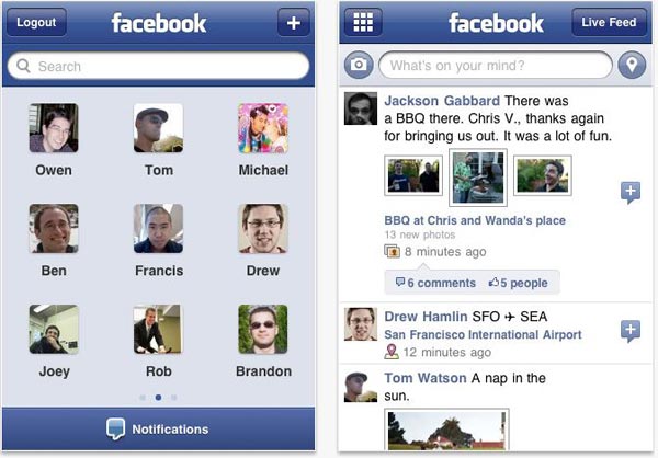 Facebook, descarga gratis su nueva actualización para iPhone 2
