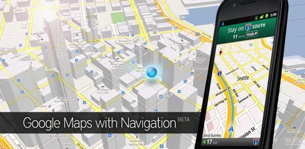 Google Maps 5.8.0, Google añade el botón Mis sitios a su aplicación Google Maps 1