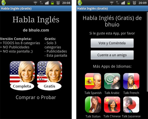 Habla Inglés (Gratis), aprende las frases básicas para dominar el inglés desde tu móvil 2