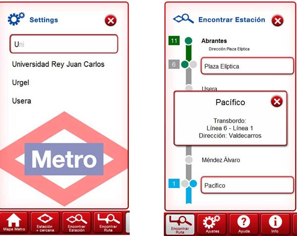 Metro Madrid, el plano del metro de Madrid en tu móvil Nokia 2