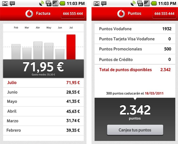 Mi Vodafone, conoce el estado de tu factura, ofertas, puntos y más con esta aplicación 2