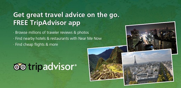 Tripadvisor, un completo agente de viajes y actividades de ocio para móviles 1