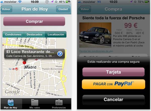 Todos los cupones de Groupalia a un solo click en tu iPhone 2