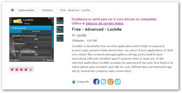 Free - Advanced ”“ LockMe, asegura aplicaciones y carpetas 1