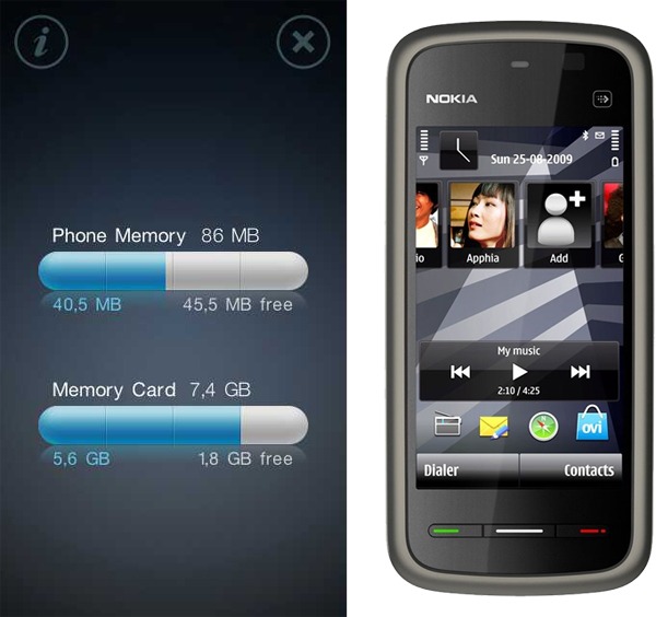 Memory Status Touch, controla el estado de la memoria de tu móvil Nokia con esta aplicación 2
