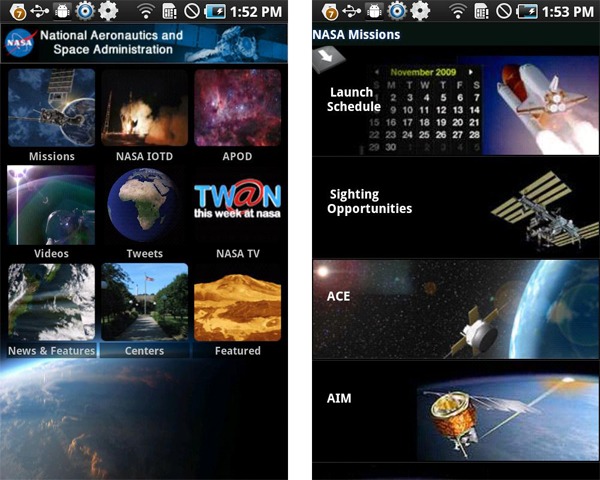 NASA App, toda la información espacial en tu móvil o tablet 2