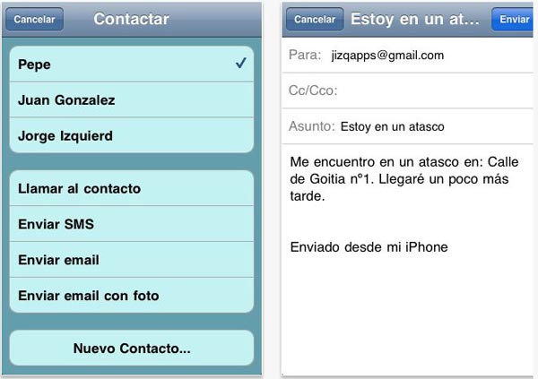 uRlate, notifica que llegas tarde con esta aplicación gratuita para iPhone 2