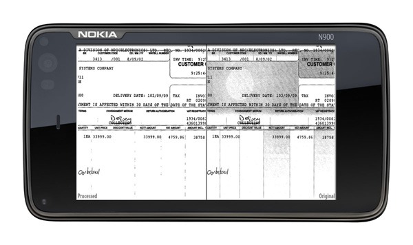 MDScan Lite, un escáner de documentos para Nokia 1