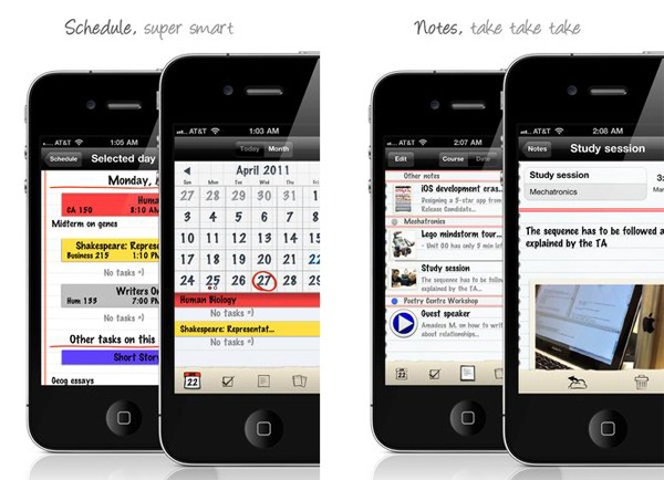 inClass, organiza tu horario, clases y demás desde tu iPhone 2