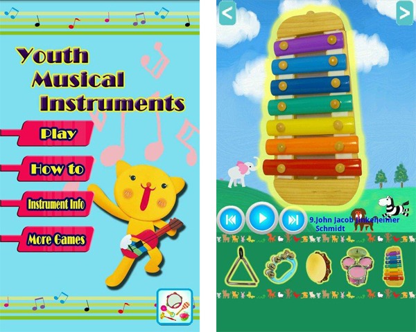 Juventud Musical Instruments, aprende música con tu Android 2