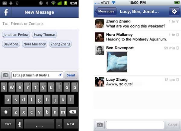 Facebook Messenger, el chat de Facebook para móviles 2