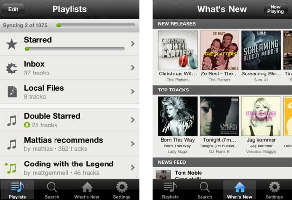 Spotify 0.4.20, actualización de esta aplicación para iPhone 2