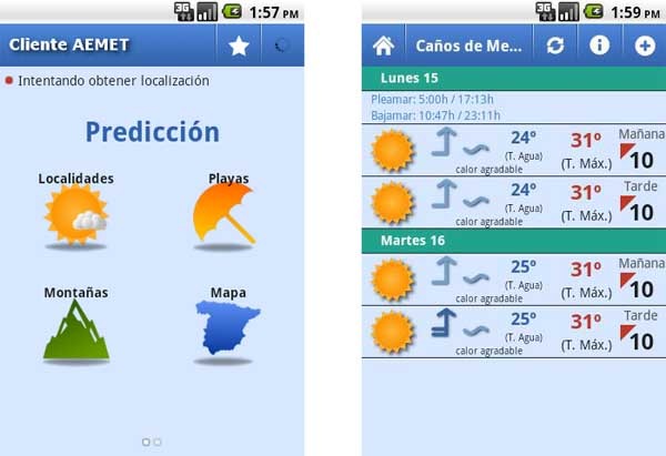 informacion meteorologica