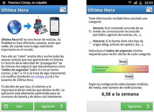 ultima hora android