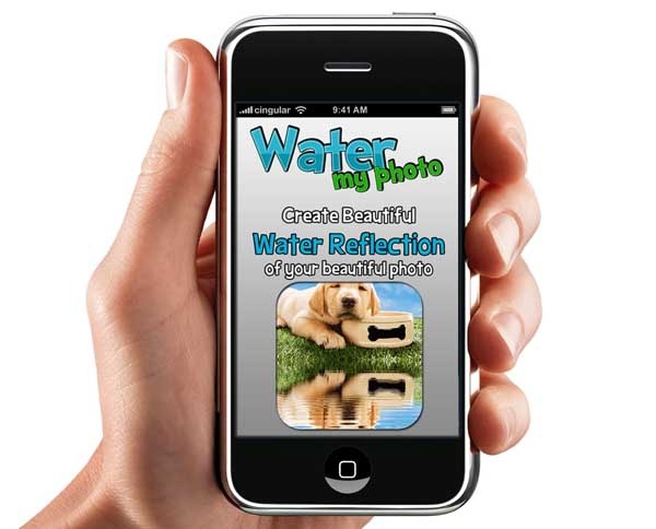 WaterMyPhoto, crea reflejos de agua en tus fotos de iPhone