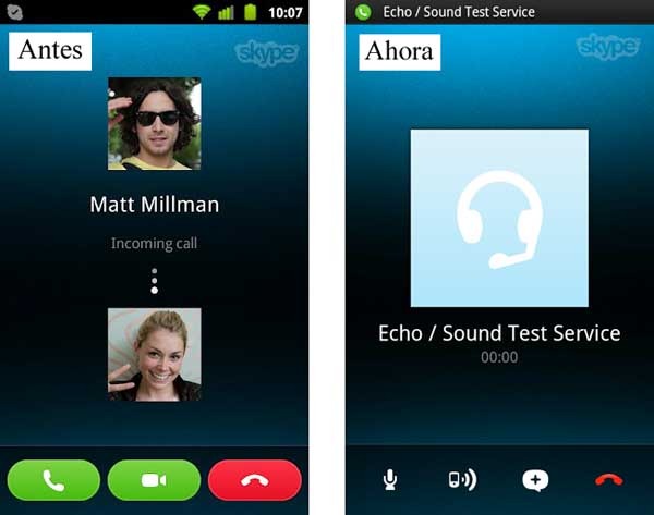 skype 2.7 Android