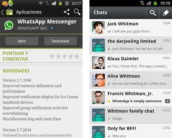 whatsapp 2.7.3 android