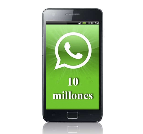 whatsapp 10 millones