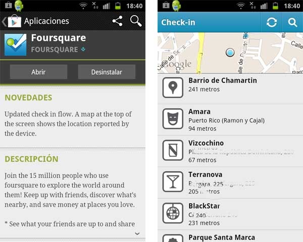 foursquare android
