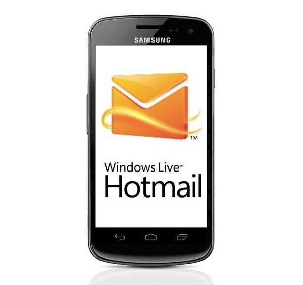 hotmail android 4