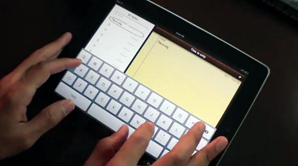 SwipeSelection, edición de texto mejorada para iPad 1