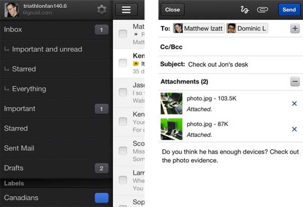 gmail iphone 1.3