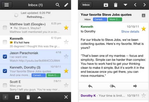 gmail iphone 1.3