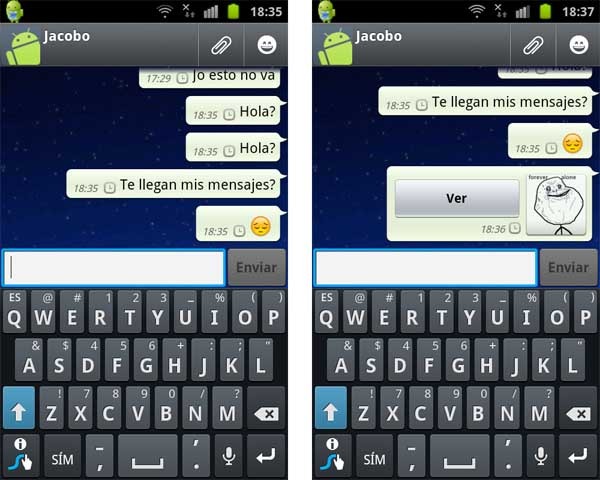whatsapp fallo android