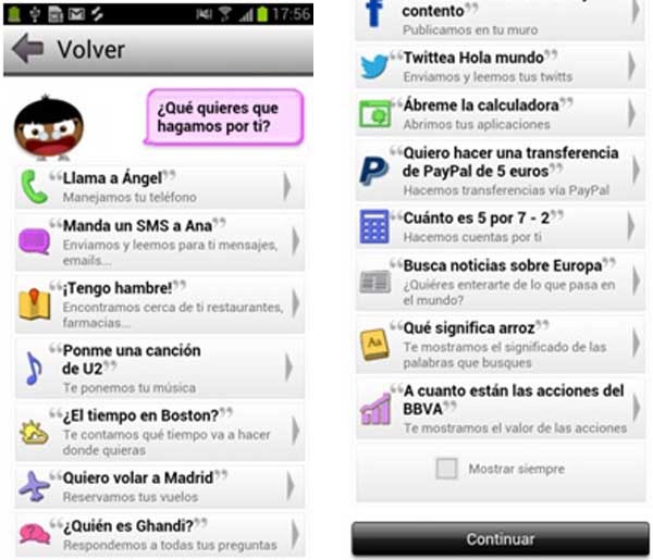 comparativa siri vs sherpa