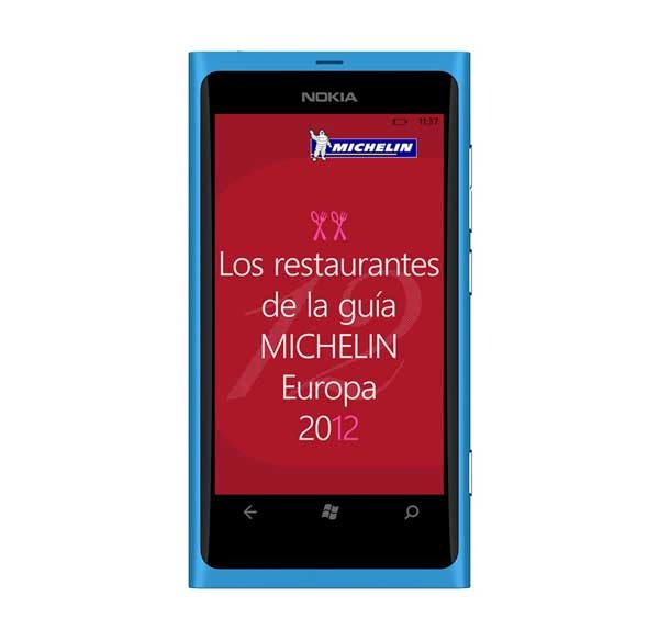 La Guí­a Michelin llega a los Nokia Lumia
