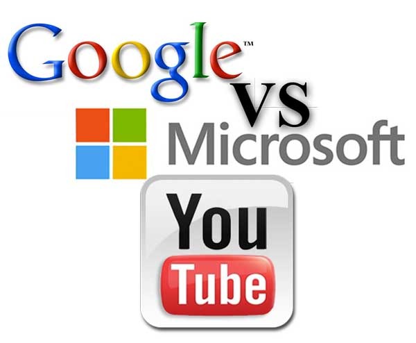 Google pone trabas a Microsoft para crear la aplicación de YouTube