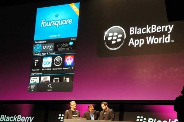 BlackBerry10 apps