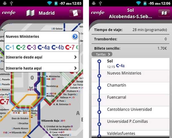 renfe android