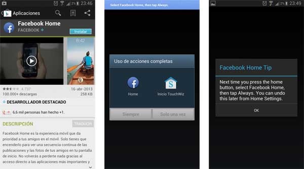 facebook home android