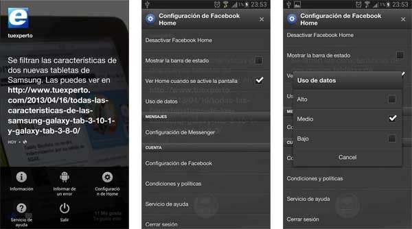 facebook home android