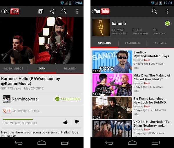 youtube suscripciones