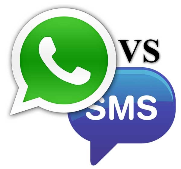 aplicaciones vs sms