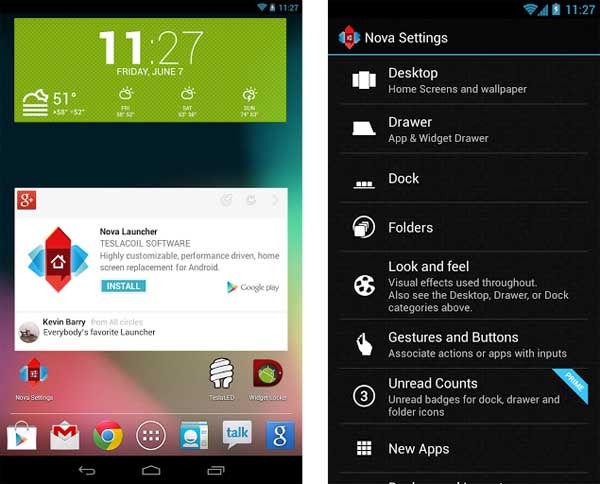 nova launcher
