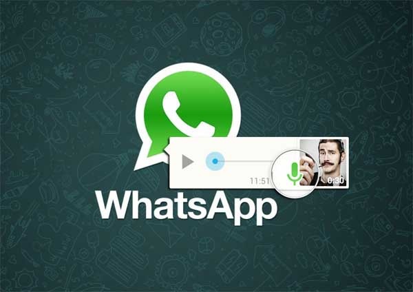 whatsapp pulsar para hablar